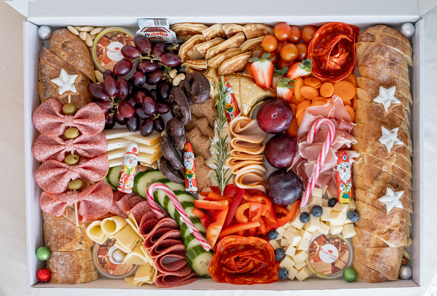 🎄XMAS Genussbox – Festlicher Fingerfood in stilvoller Geschenkbox 🎄