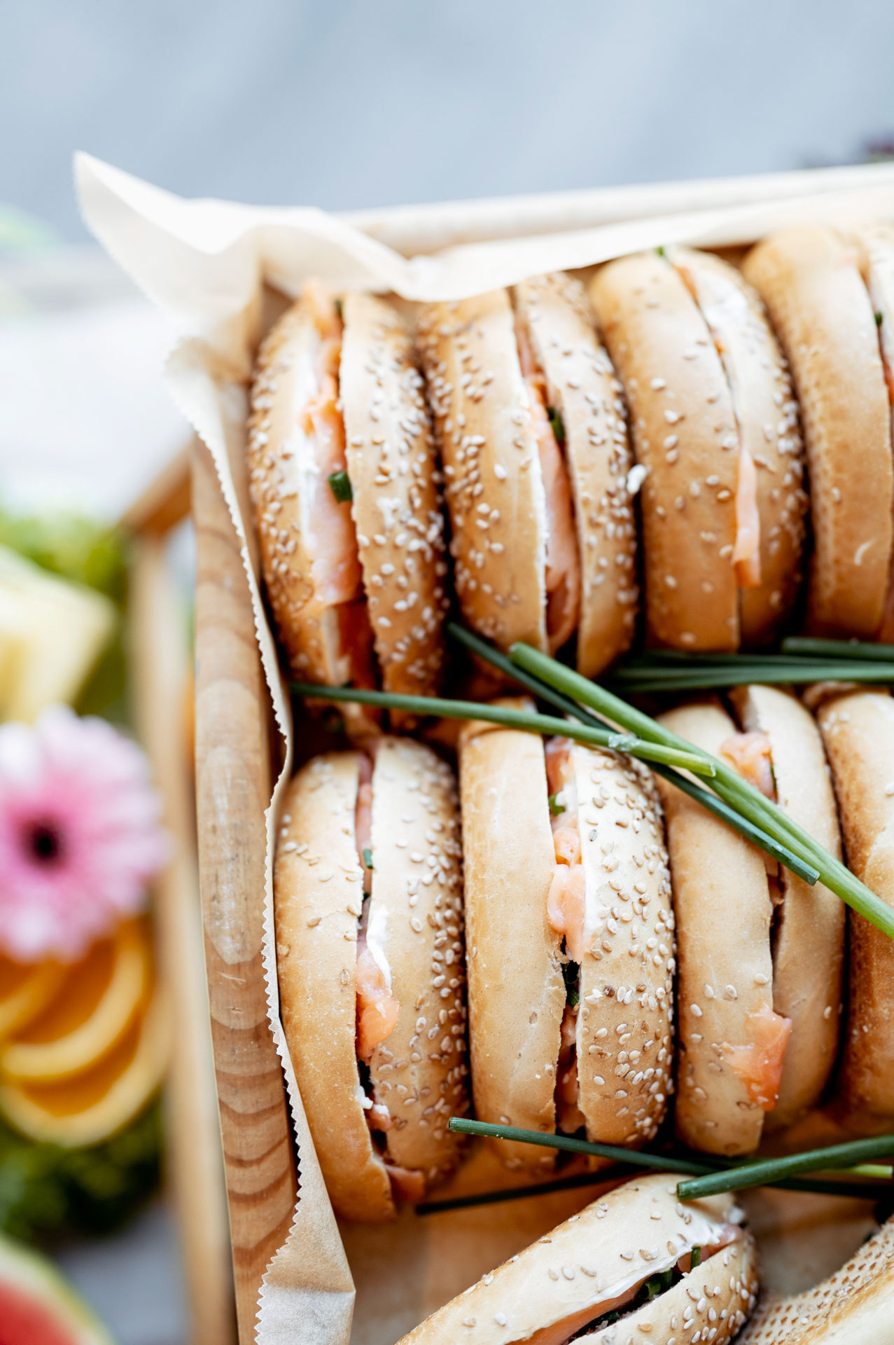 Frische Bagels