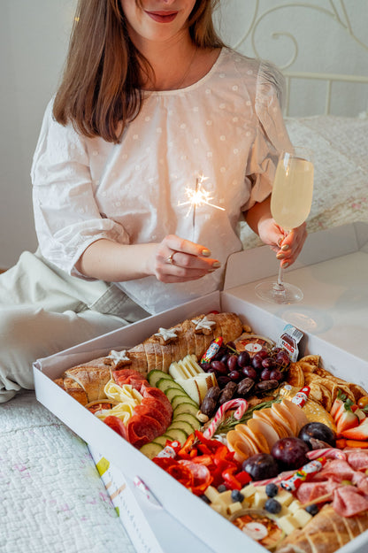 🎄XMAS Genussbox – Festlicher Fingerfood in stilvoller Geschenkbox 🎄