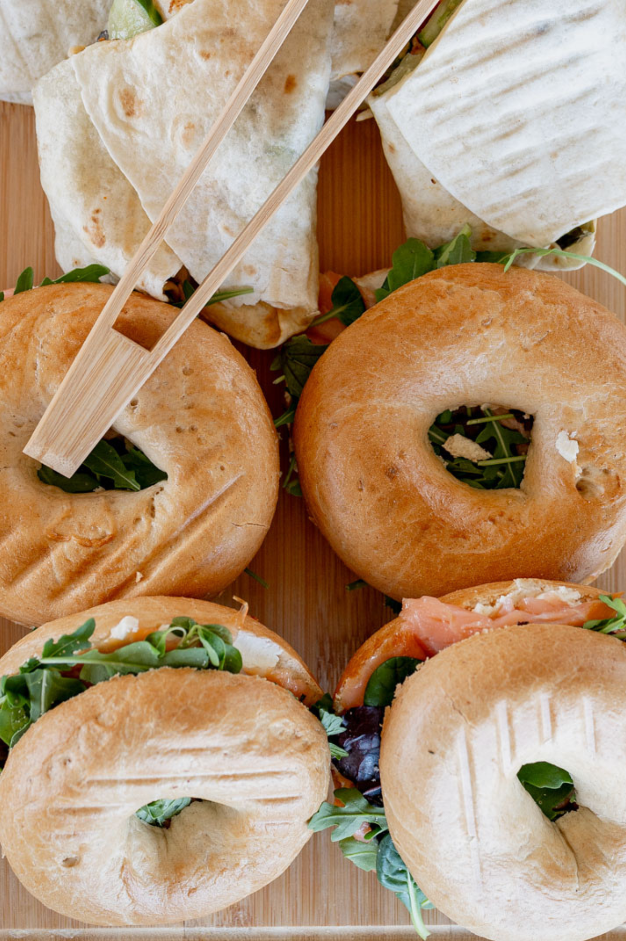 Frische Bagels