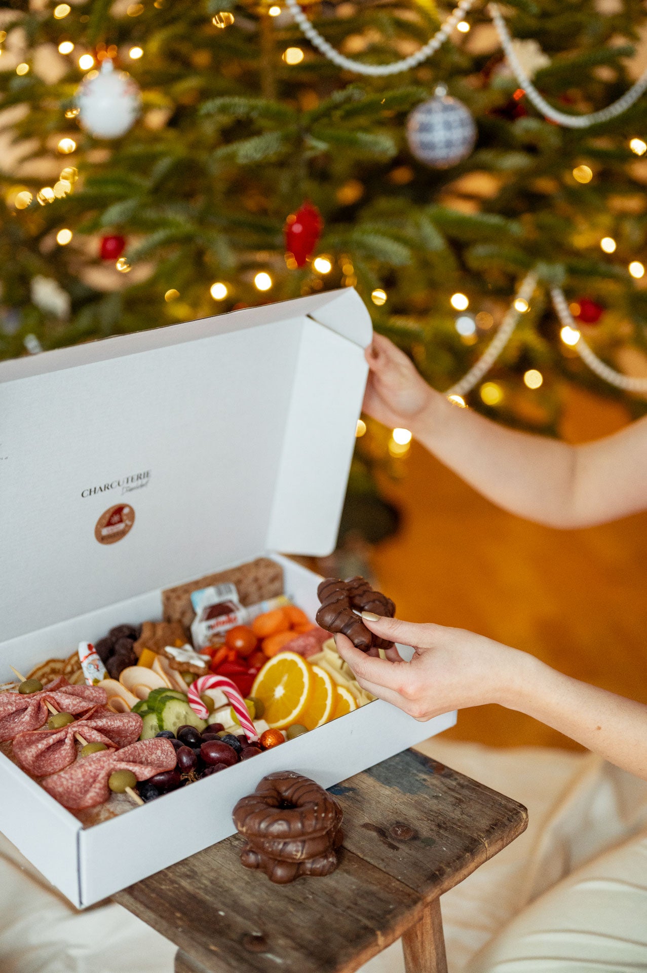 🎄XMAS Genussbox – Festlicher Fingerfood in stilvoller Geschenkbox 🎄
