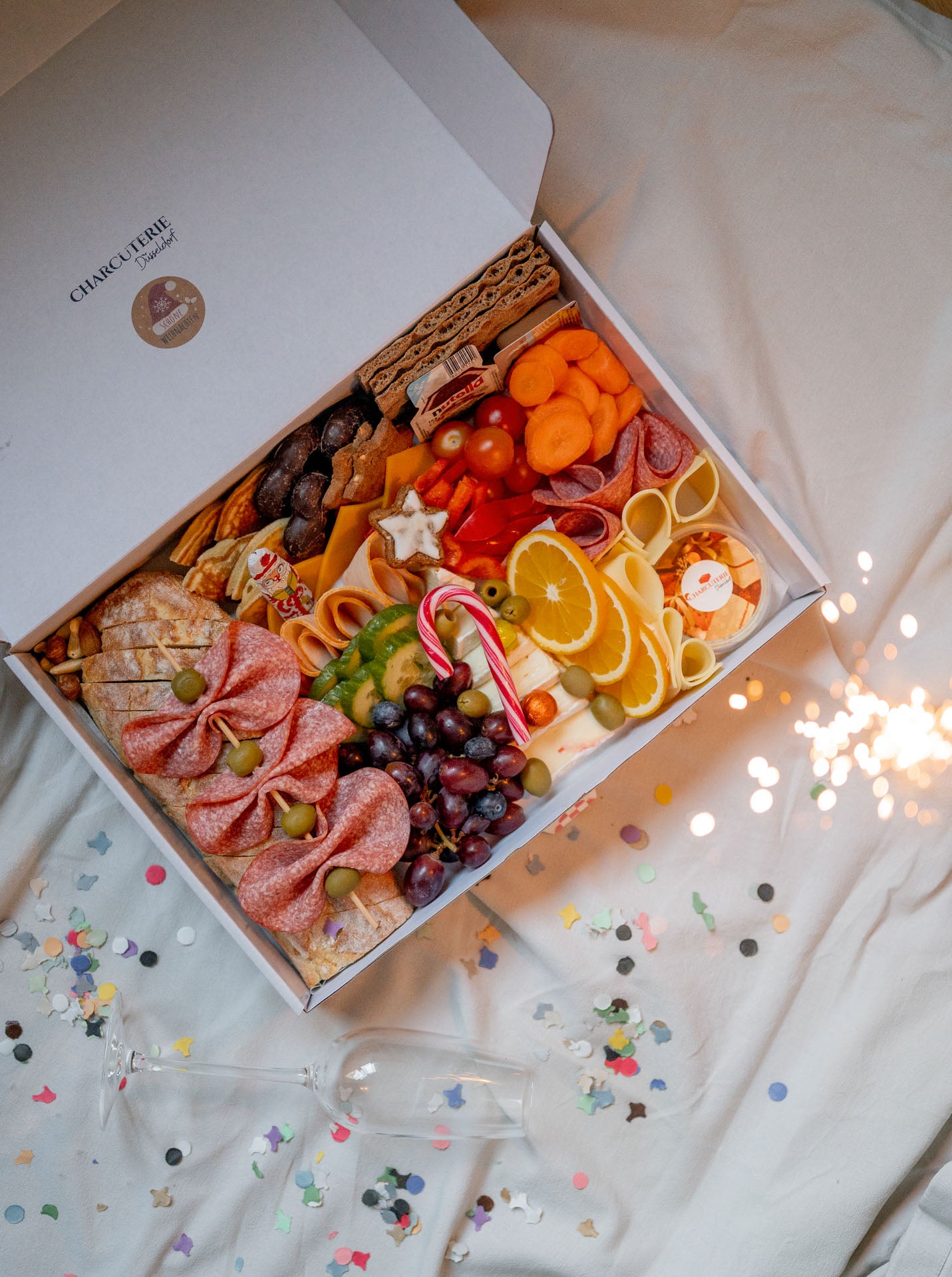 🎄XMAS Genussbox – Festlicher Fingerfood in stilvoller Geschenkbox 🎄