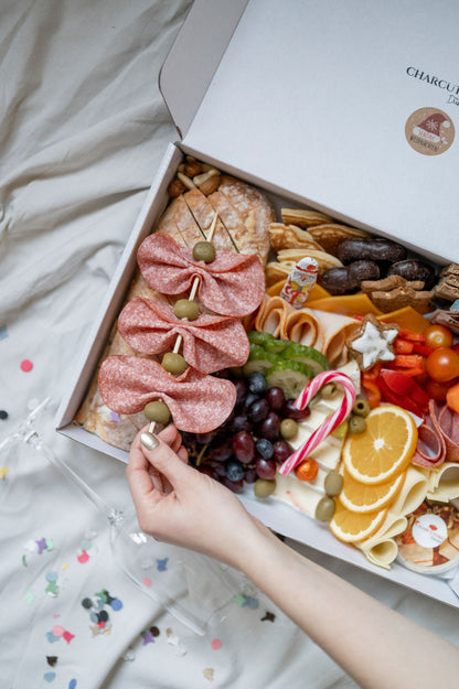 🎄XMAS Genussbox – Festlicher Fingerfood in stilvoller Geschenkbox 🎄