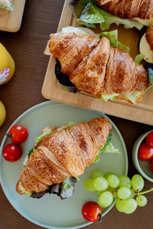 Belegte Croissants