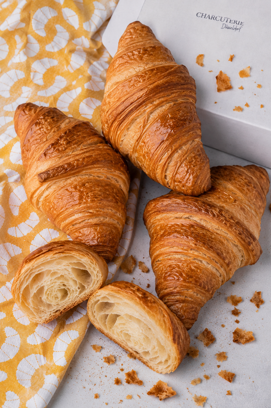 Französische Buttercroissants