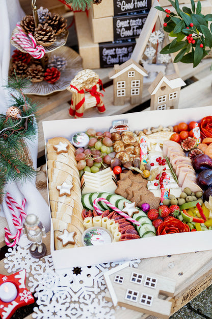🎄XMAS Genussbox – Festlicher Fingerfood in stilvoller Geschenkbox 🎄