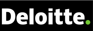Deloitte-Logo in blauem Schriftzug und markanter Punktgitter-Form. Das führende Beratungs- und Prüfungsunternehmen bietet professionelle Dienstleistungen in den Bereichen Steuern, Finanzen und Beratung. Ideal für Consulting, Finanzen und Beratung