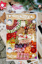 Lade das Bild in den Galerie-Viewer, Christmas box including baguette, different varieties of cold cuts like chorrizo, Salami, Pute and different varieties of Cheese like Brie, Gouda, Gouda slices, different chocolates, Sweets, Cookies and more
